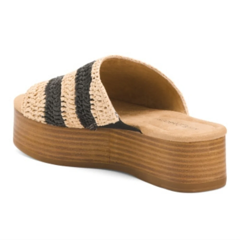 💛▪️Kelsi Dagger▪️ Brooklyn Women's Damien Raffia Sandal Size 9